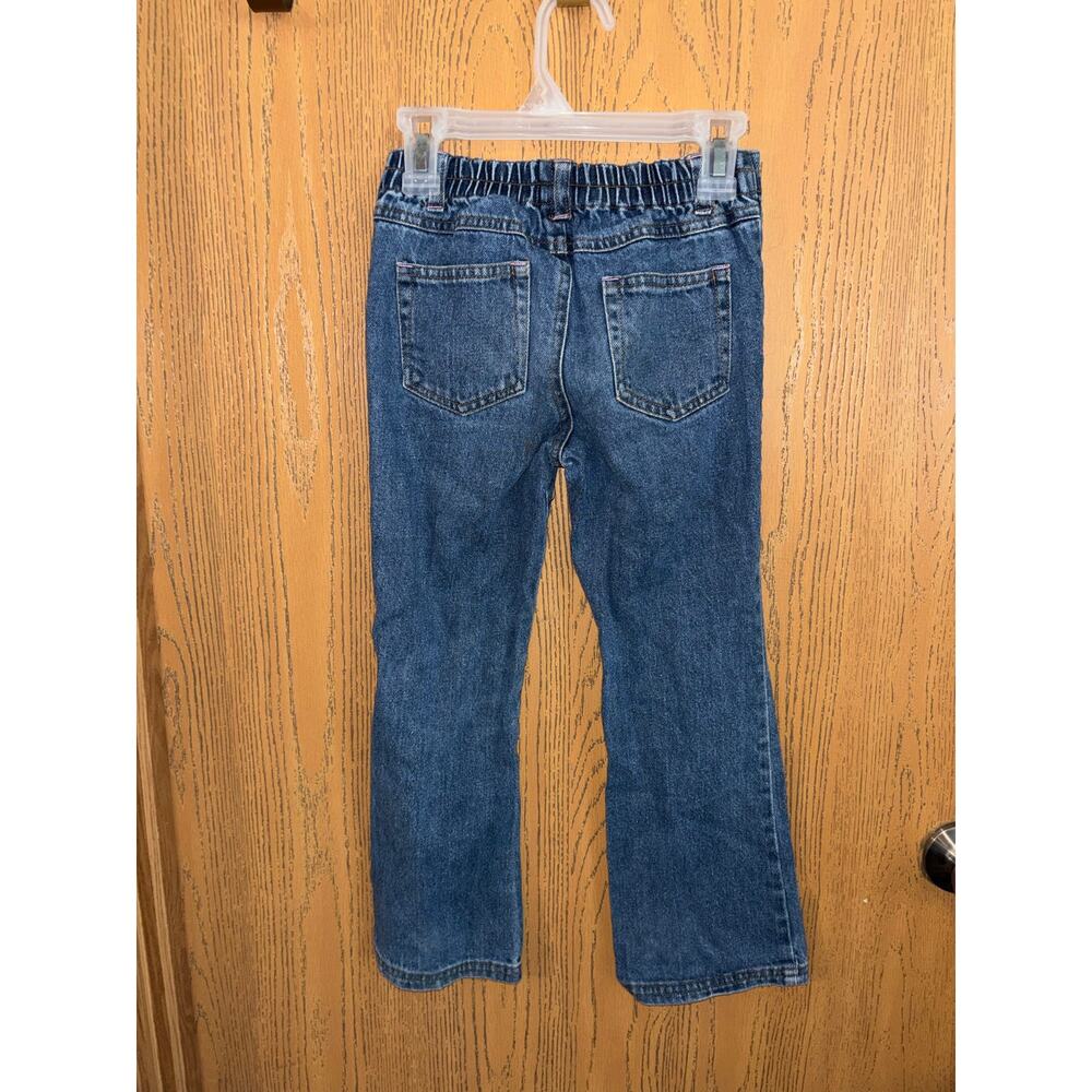 Vintage Y2K Nick Jr. Dora the Explorer embroidered girls’ jeans elastic waist 6X - Picture 5 of 7